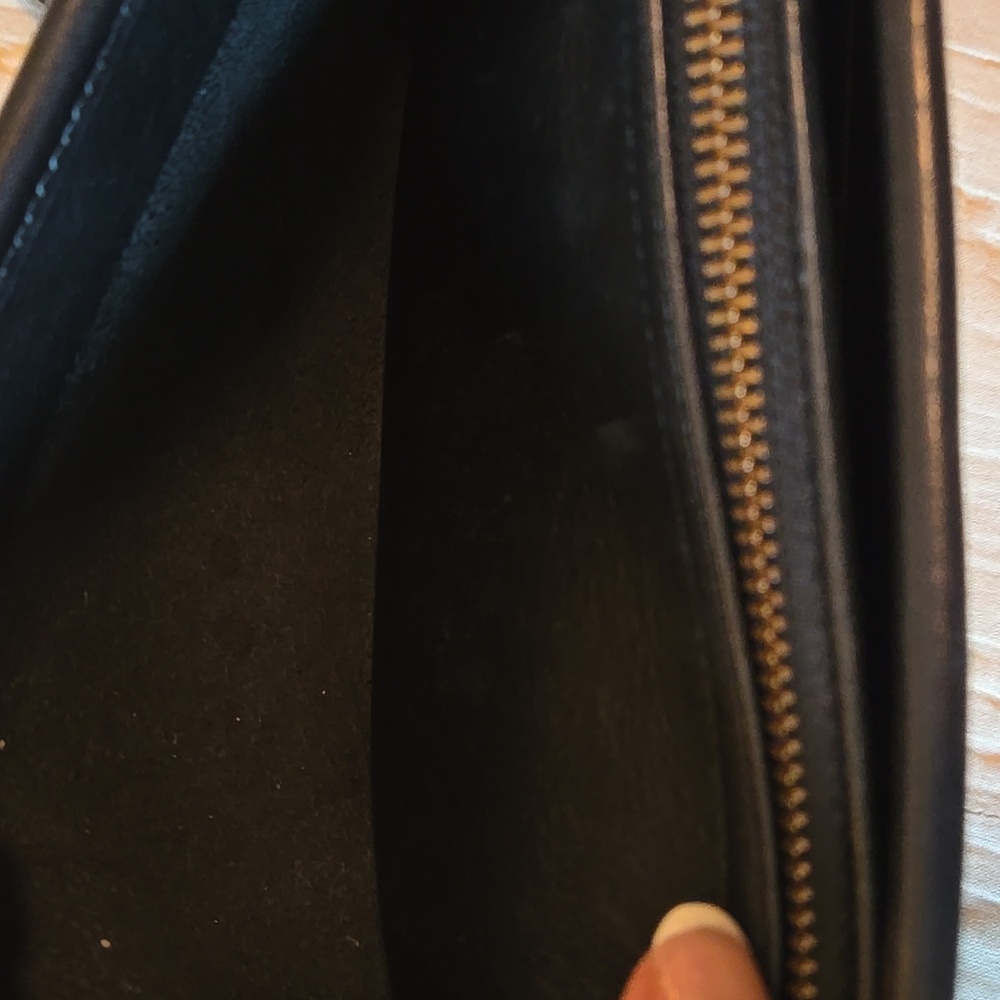 Vintage Coach Sutton Y2K Leather Crossbody Shoulder Bag ZipTop Outside Pockets - Picture 8 of 16
